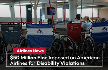 $50 Million Fine Imposed on American Airlines for Disability Violations