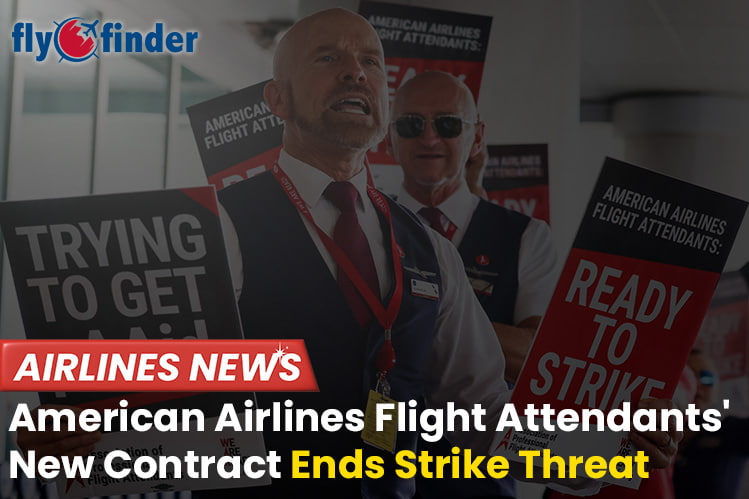 American Airlines Flight Attendants' New Contract Ends Strike Threat