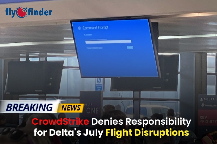 CrowdStrike Denies Responsibility for Delta's July Flight Disruptions