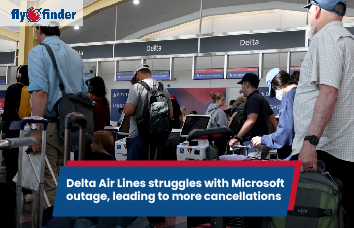 Delta Air Lines struggles with Microsoft outage, leading to more cancellations