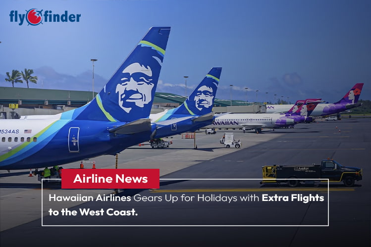 Hawaiian Airlines Gears Up for Holidays with Extra Flights to the West Coast