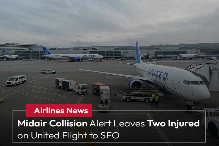 Midair Collision Alert Leaves Two Injured on United Flight to SFO