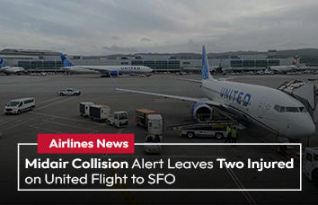 Midair Collision Alert Leaves Two Injured on United Flight to SFO