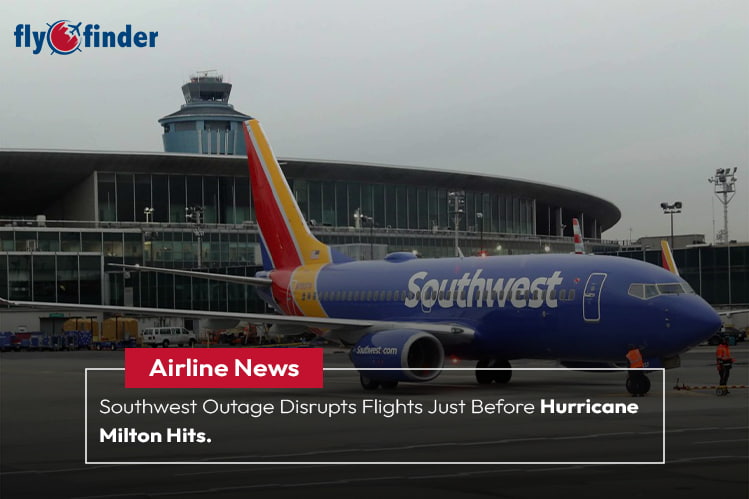 Southwest Outage Disrupts Flights Just Before Hurricane Milton Hits