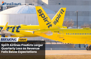 Spirit Airlines Predicts Quarterly Loss as Revenue Declines Short of Anticipations