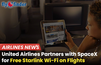 United Airlines Partners with SpaceX for Free Starlink Wi-Fi on Flights