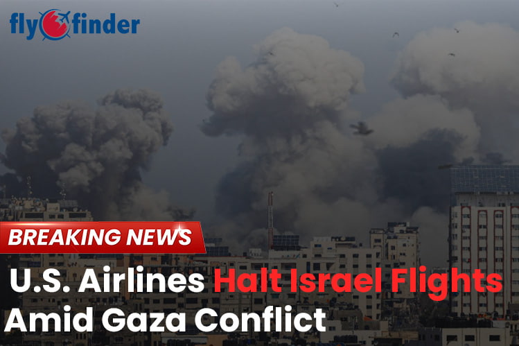 U.S. Airlines Halt Israel Flights Amid Gaza Conflict