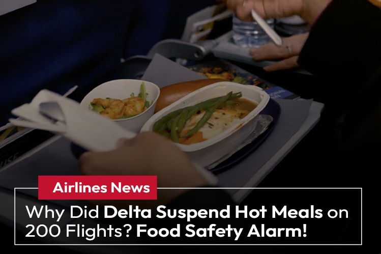 Why Did Delta Suspend Hot Meals on 200 Flights? Food Safety Alarm!