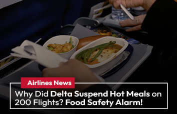 Why Did Delta Suspend Hot Meals on 200 Flights? Food Safety Alarm!