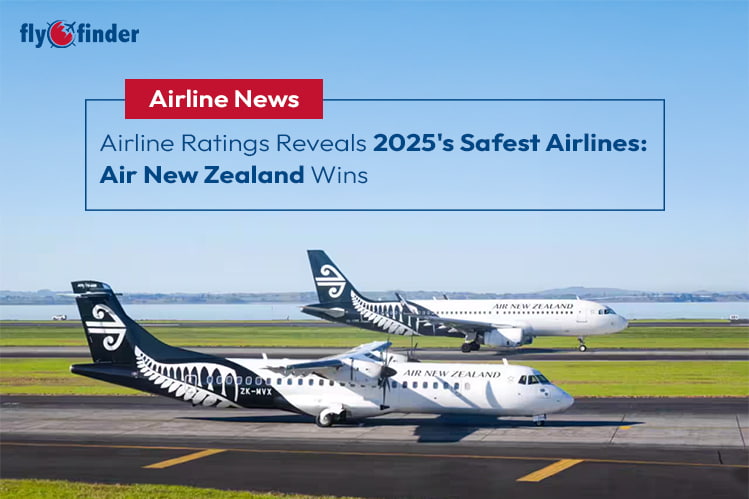 AirlineRatings Reveals 2025's Safest Airlines: Air New Zealand Wins Image