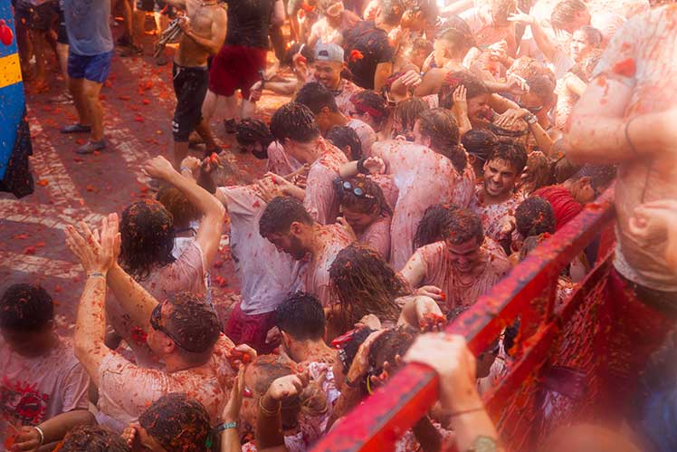 Last Call for La Tomatina (the Tomato Fight) in Spain Image