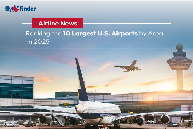 Ranking the 10 Largest U.S. Airports by Area in 2025 Image