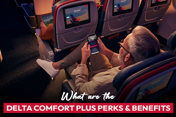 What are the Delta Comfort Plus Perks & Benefits? Image